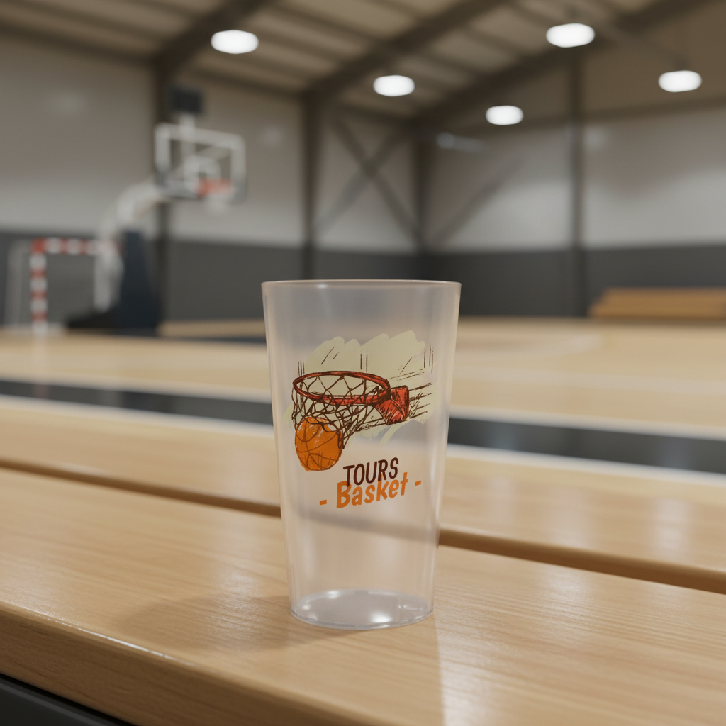 gobelet sport basket ambiance