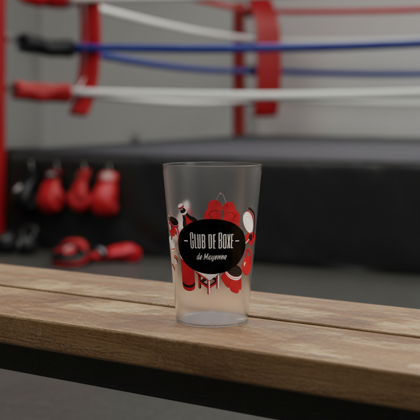 gobelet sport boxe ambiance