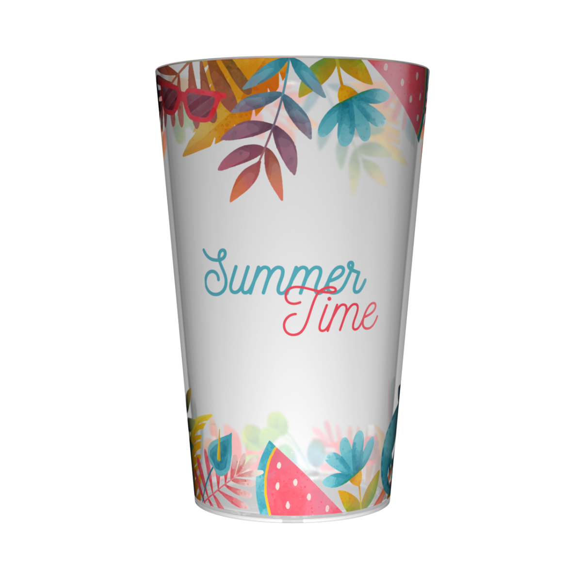Gobelet personnalisé Summer Multicolore
