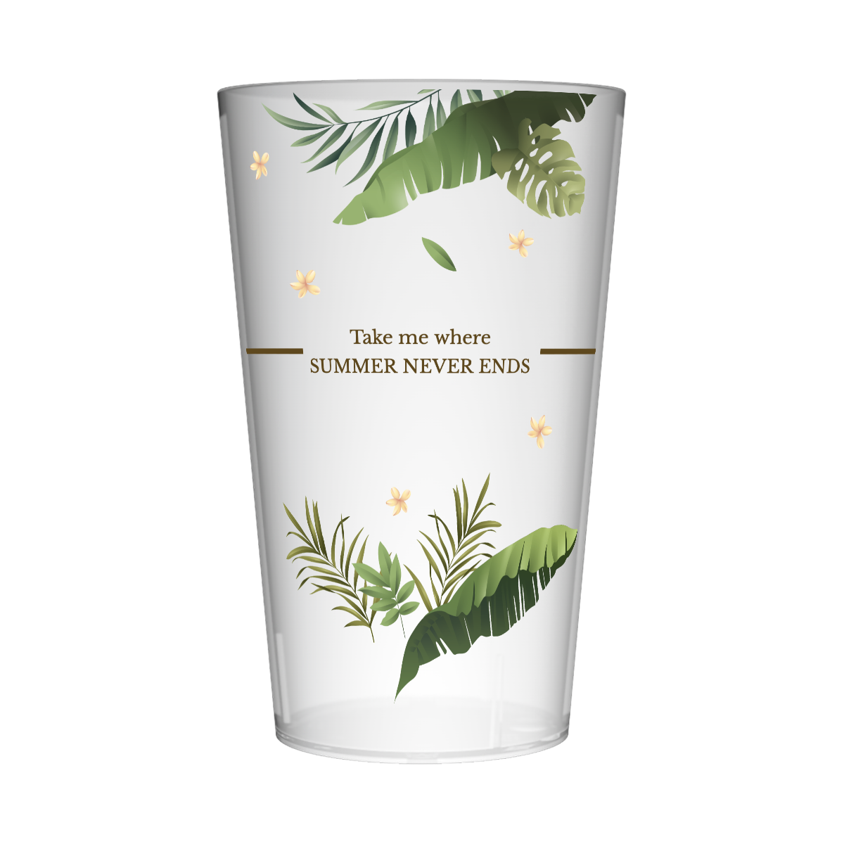 Gobelet personnalisé Summer Tropical