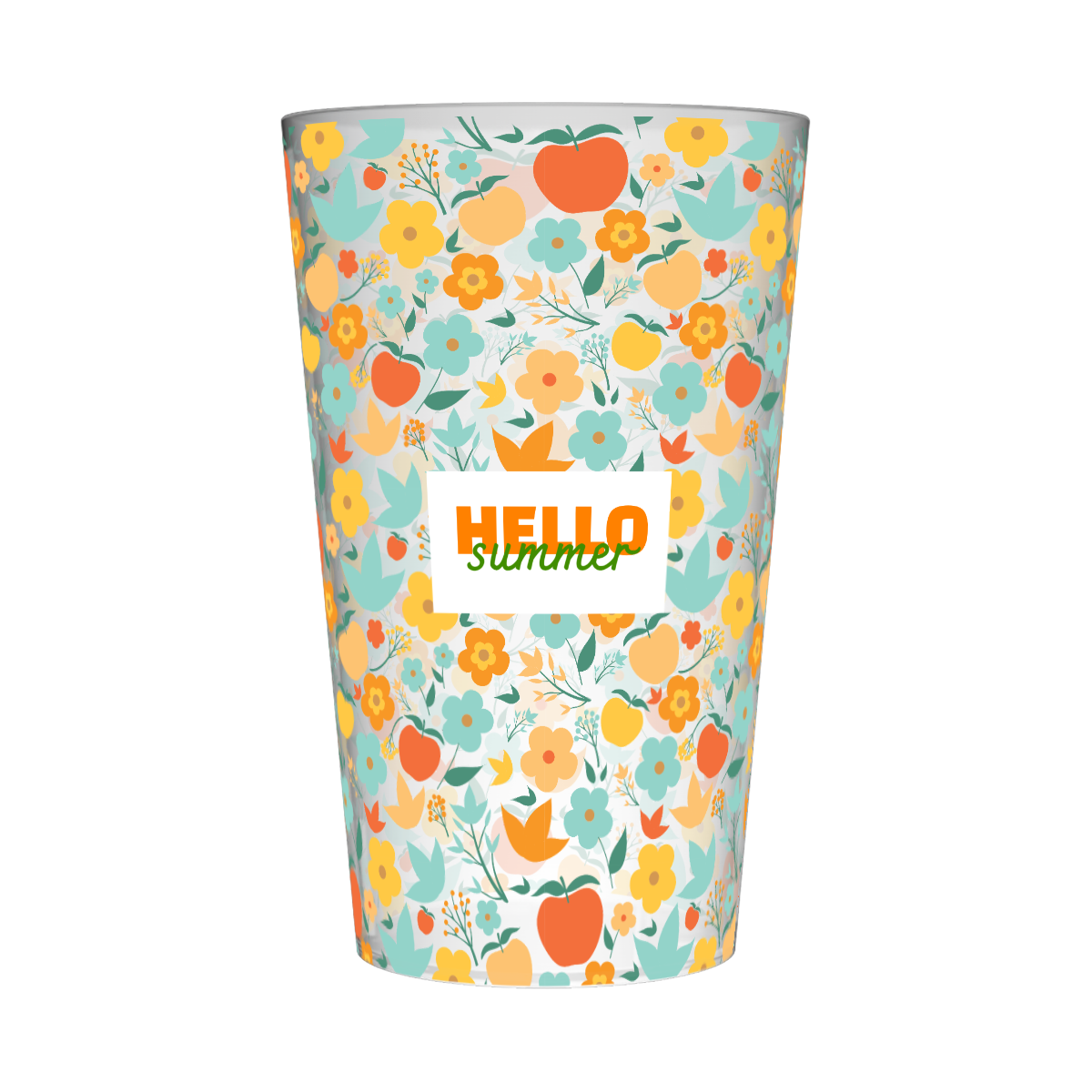 Gobelet personnalisé Summer Chaleureux