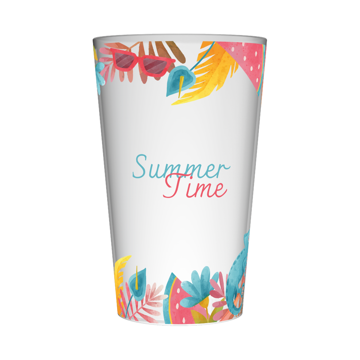 Gobelet personnalisé Summer Multicolore