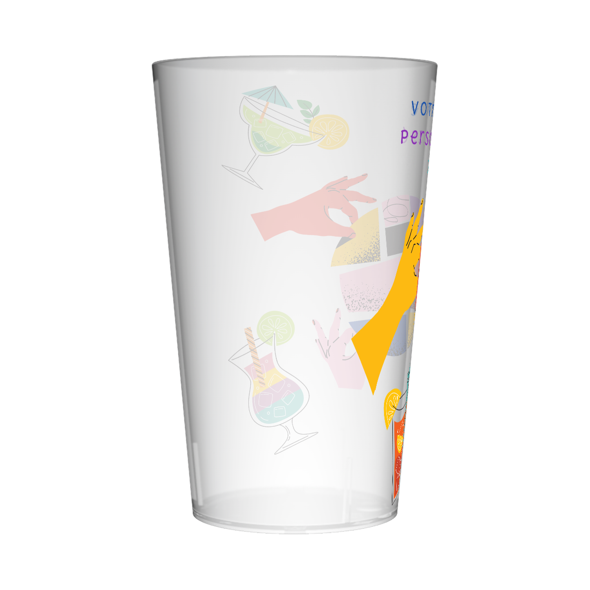 Gobelet personnalisé Tendance Cocktail 2
