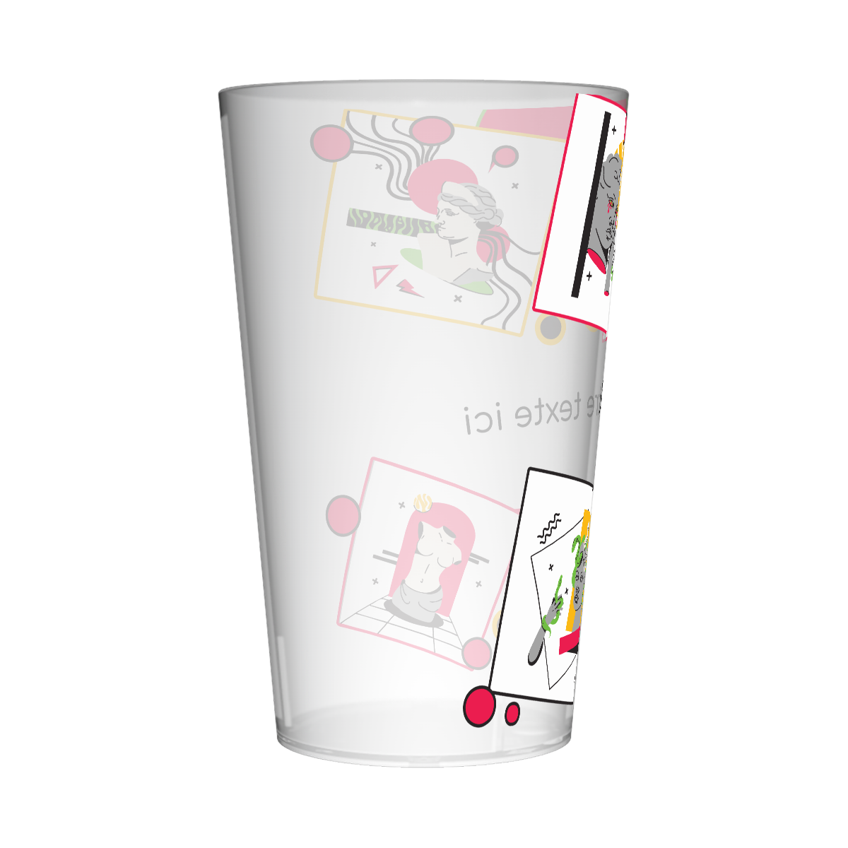 Gobelet personnalisé Tendance Statue 2