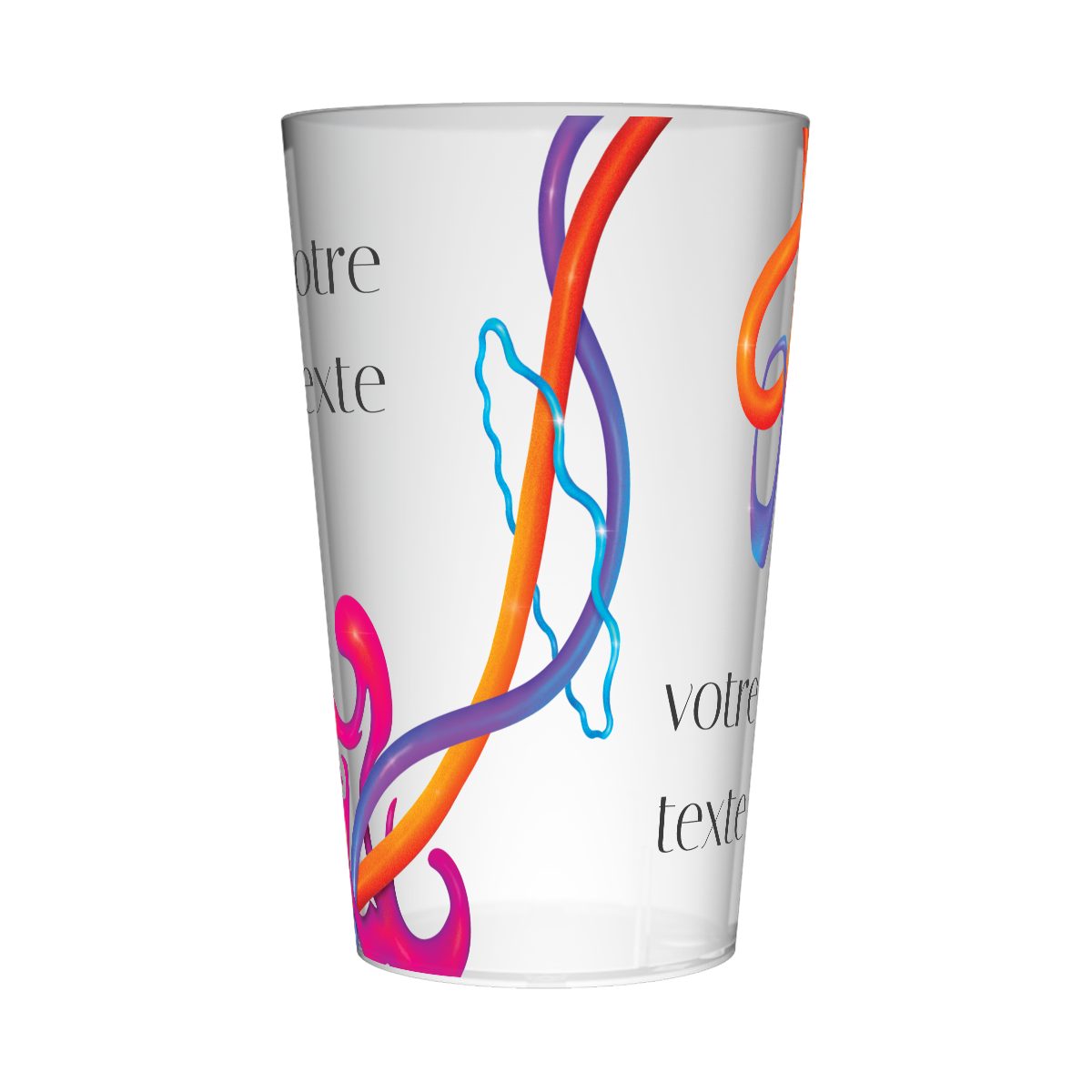 Gobelet personnalisé Tendance Formes