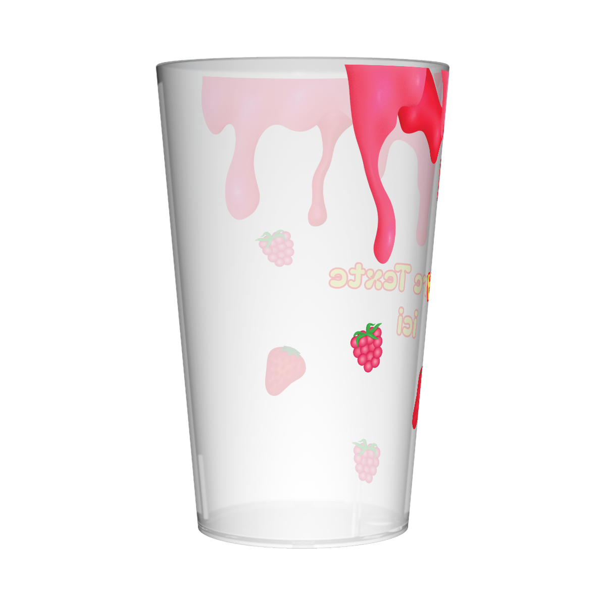 Gobelet personnalisé Tendance Fraises & Framboises 2