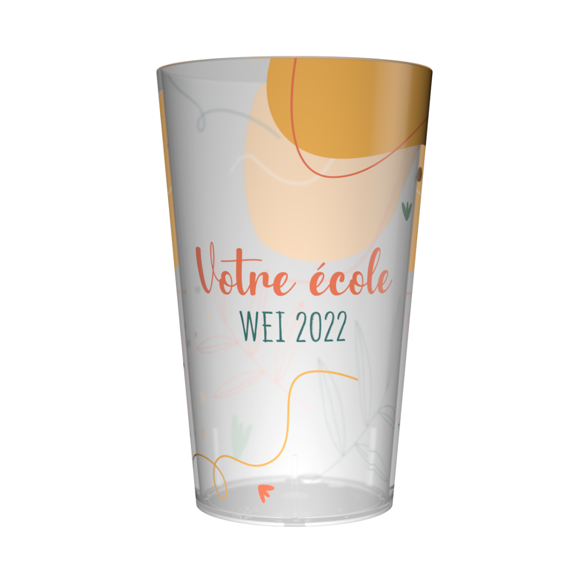 Gobelet personnalisé Week-end Intégration Vitalité