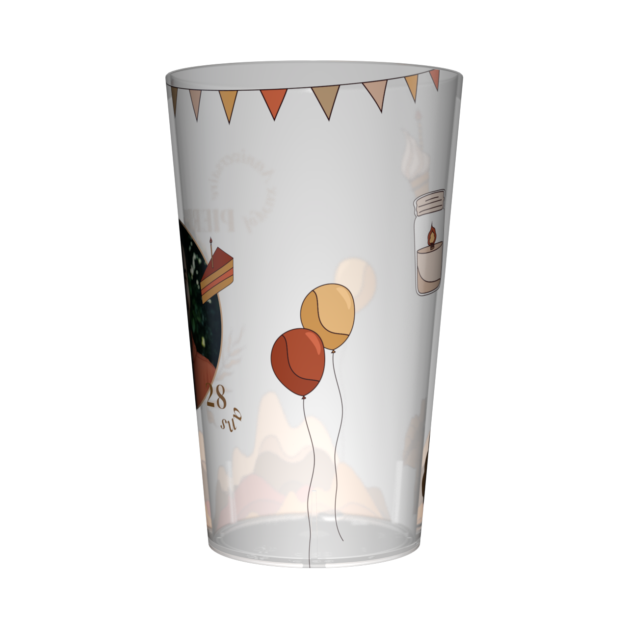 Gobelet personnalisé Anniversaire Photo & Automne 3