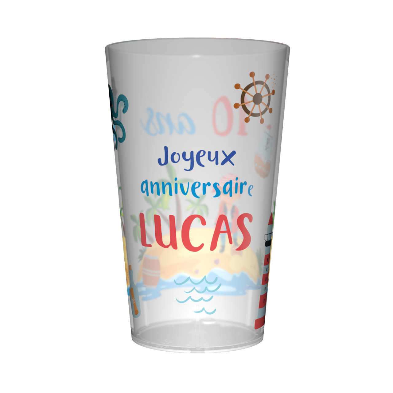 Gobelet personnalisé Anniversaire Aventure 4