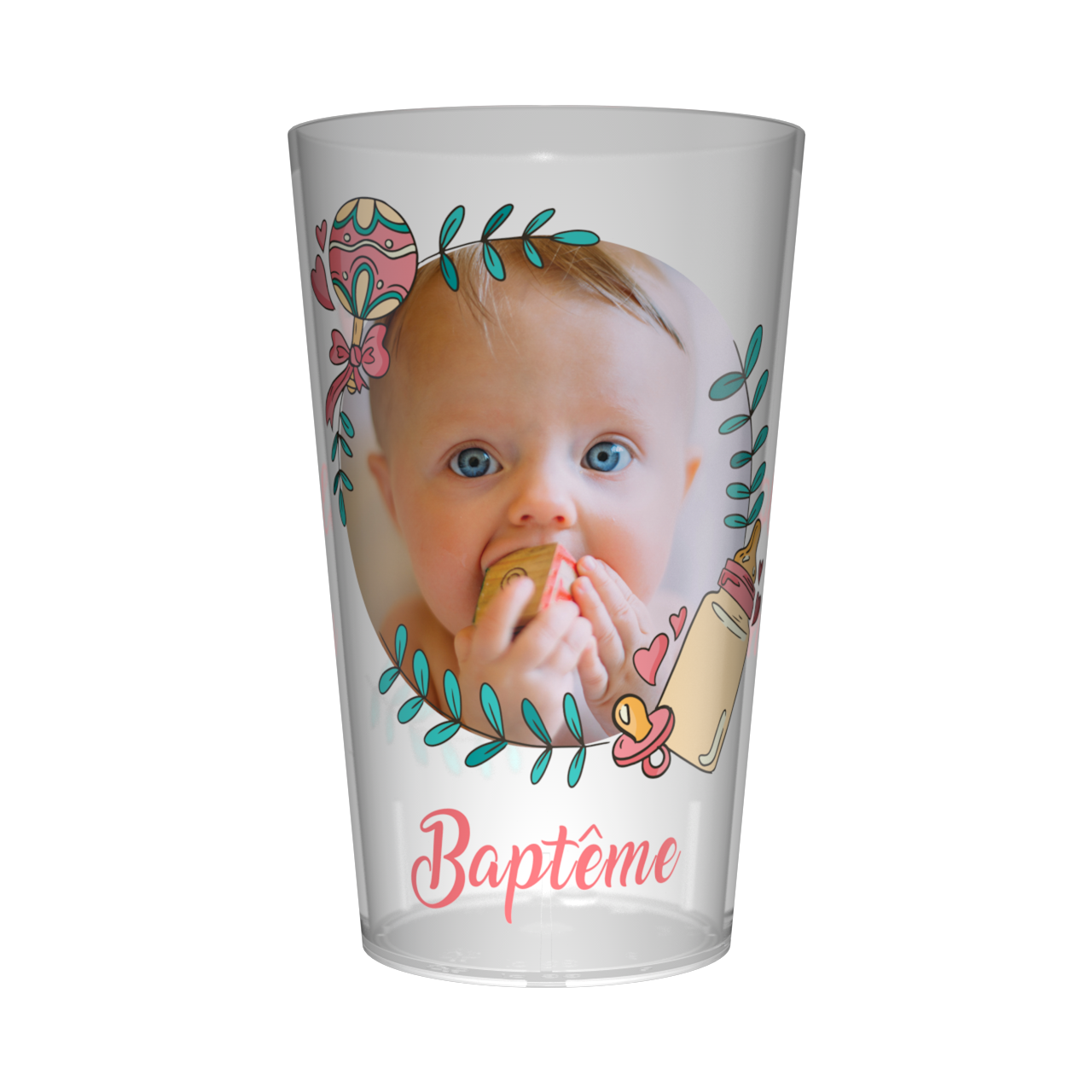 Gobelet personnalisé Baptême Image 2