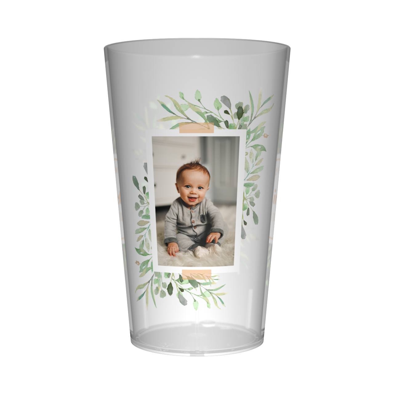 Gobelet personnalisé Baptême Image Champêtre 2