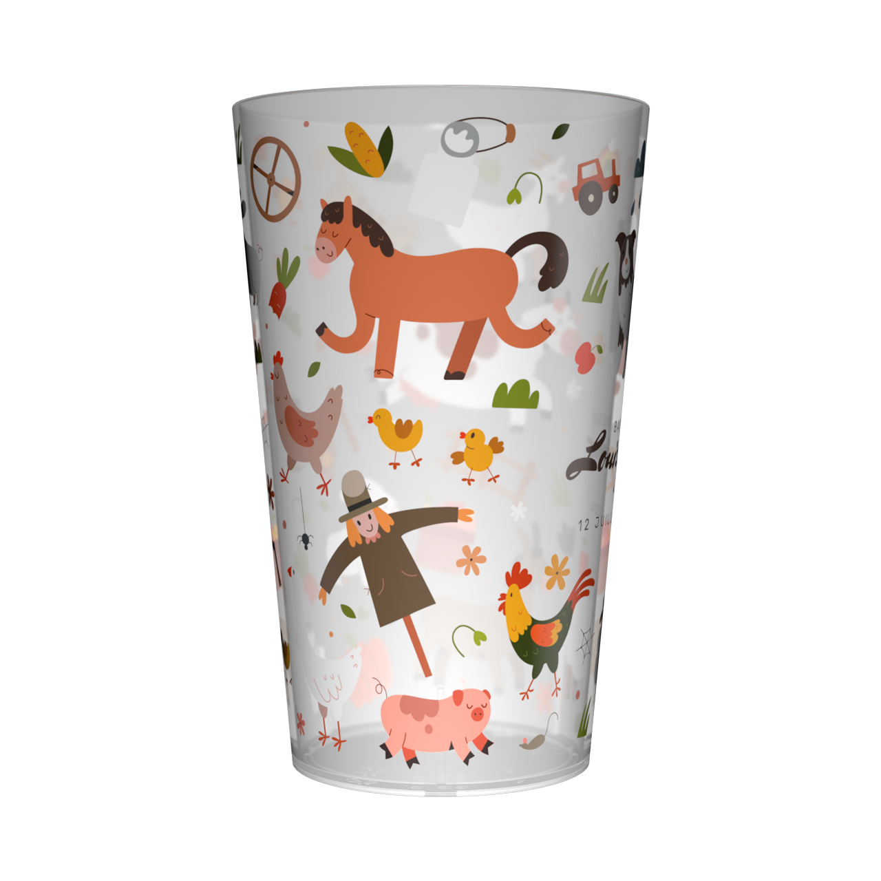 Gobelet personnalisé Baptême Animaux 3