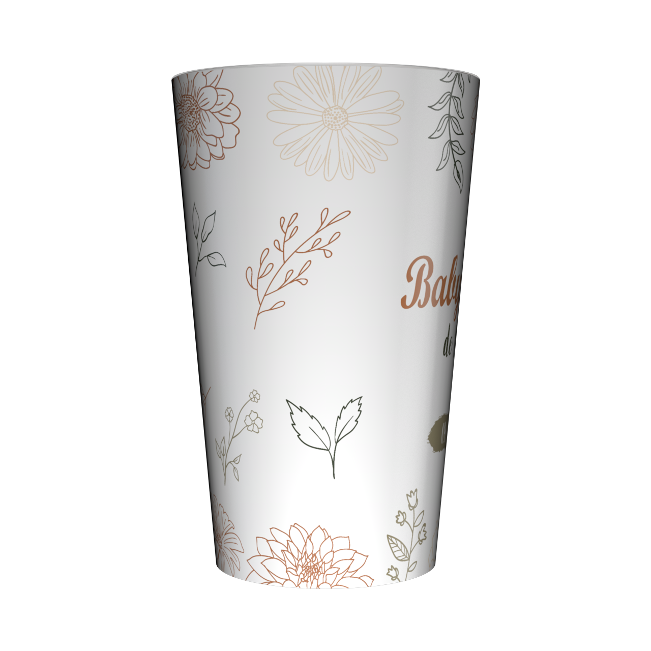 Gobelet personnalisé Baby Shower Champêtre 3