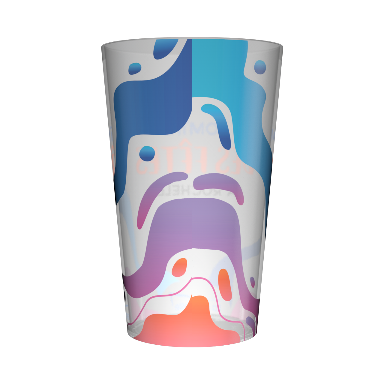 Gobelet personnalisé Comité des Fêtes Coloré 3