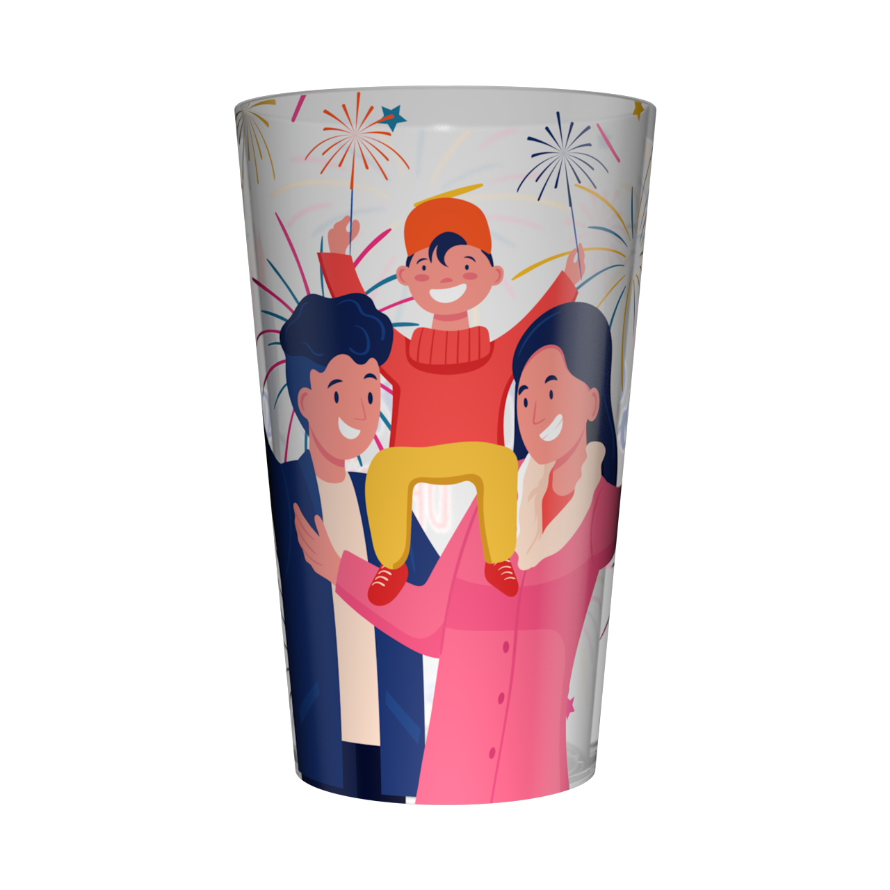 Gobelet personnalisé Comité des Fêtes Famille 2