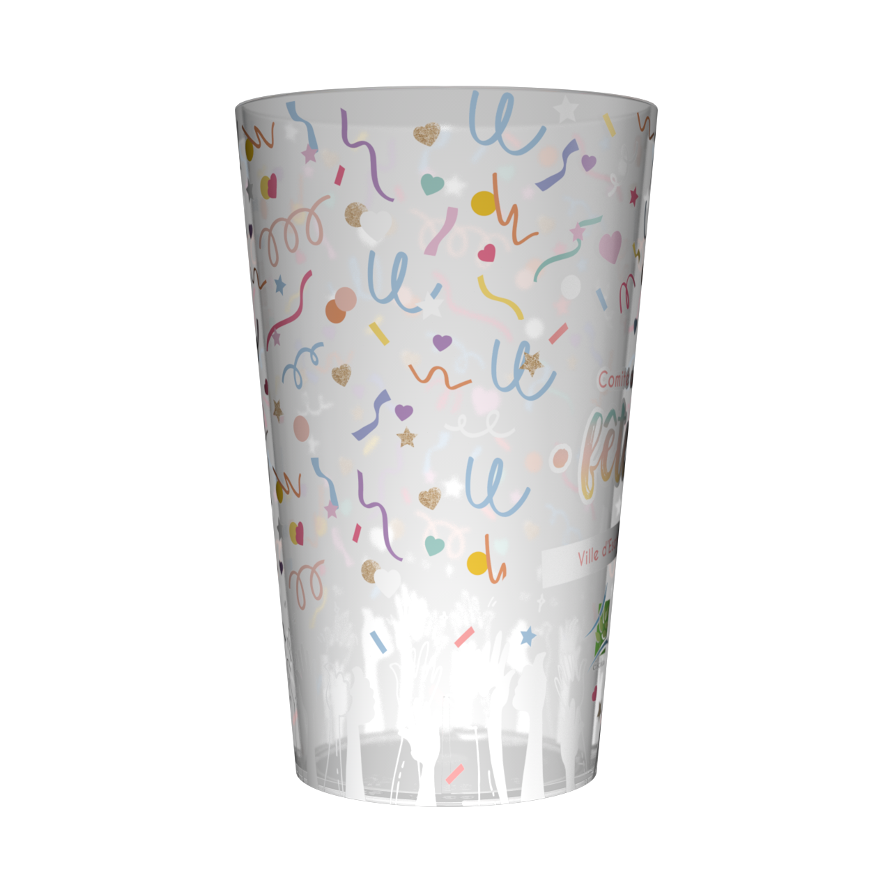 Gobelet personnalisé Comité des Fêtes Festif 3