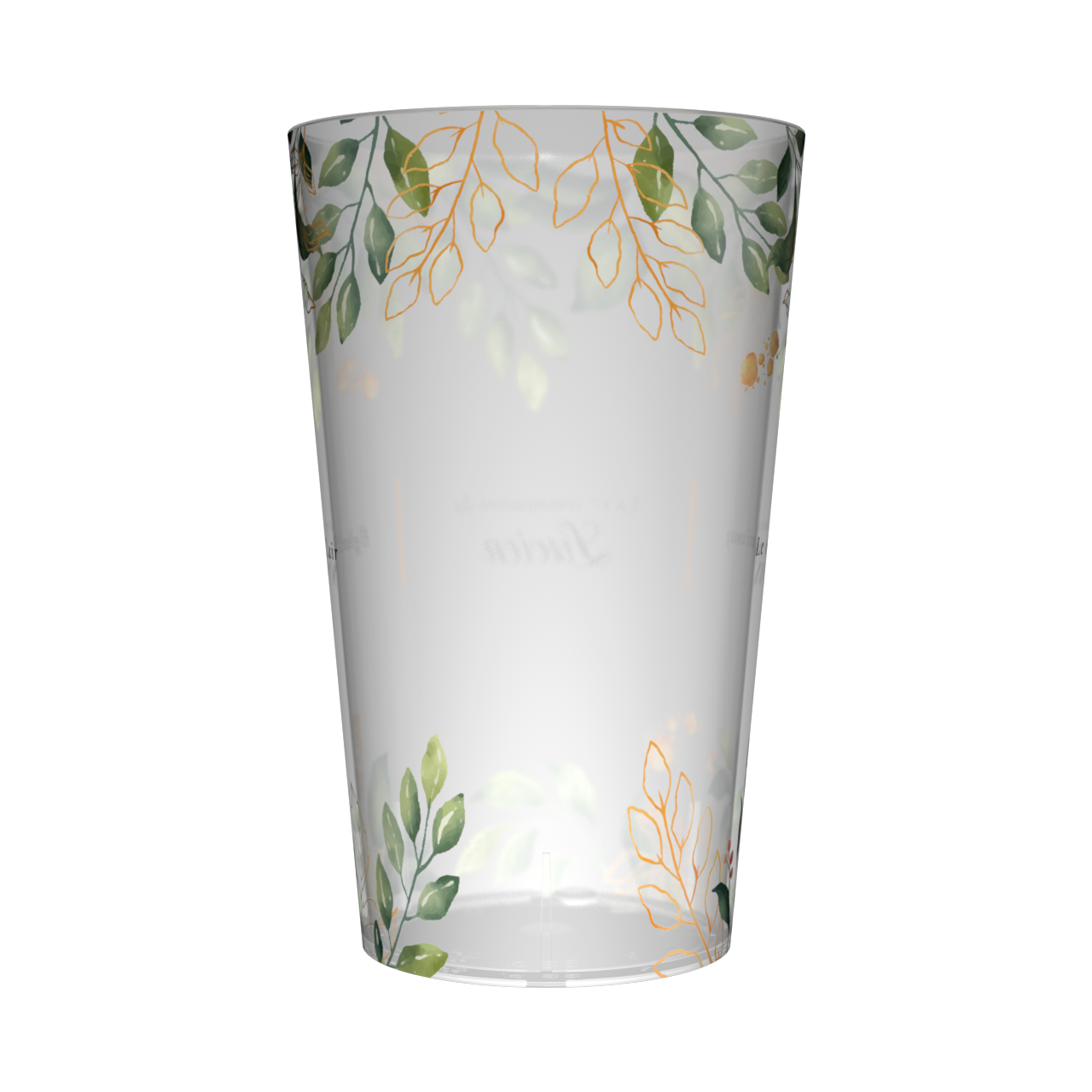 Gobelet personnalisé Communion Floral 3