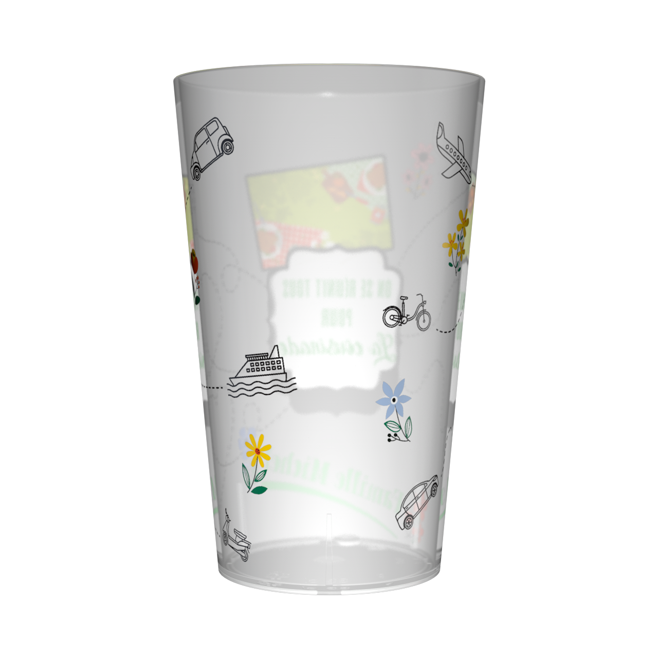Gobelet personnalisé Cousinade Champêtre 3
