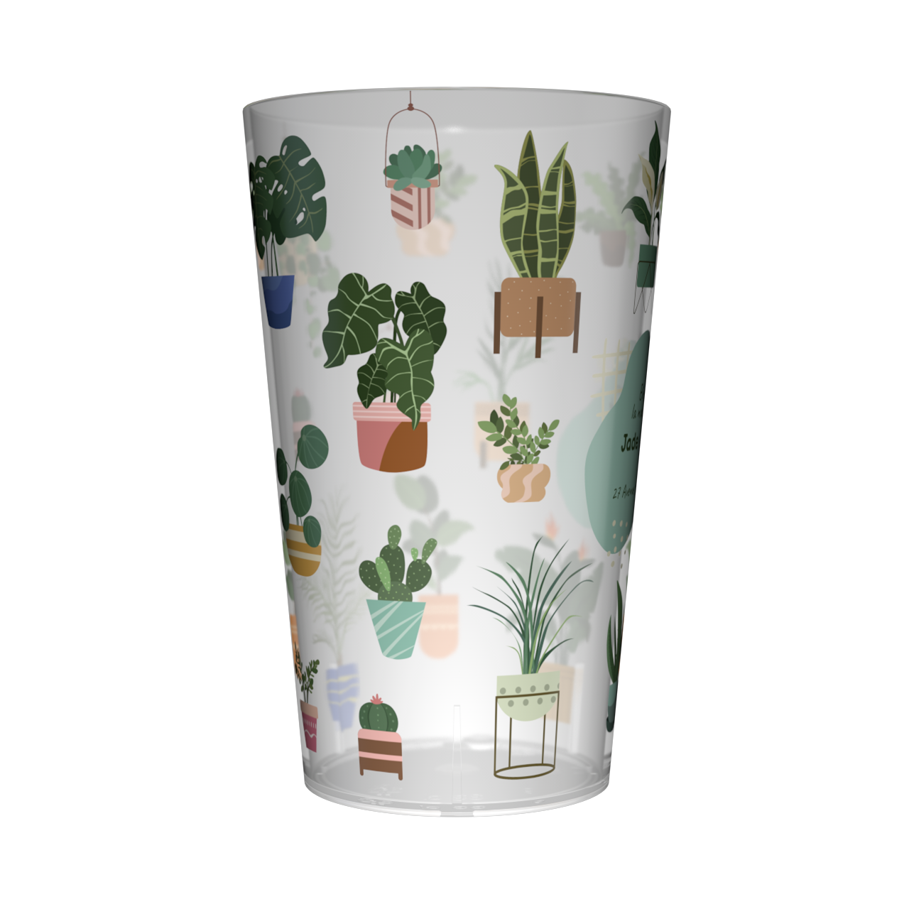 Gobelet personnalisé Crémaillère Plantes 2