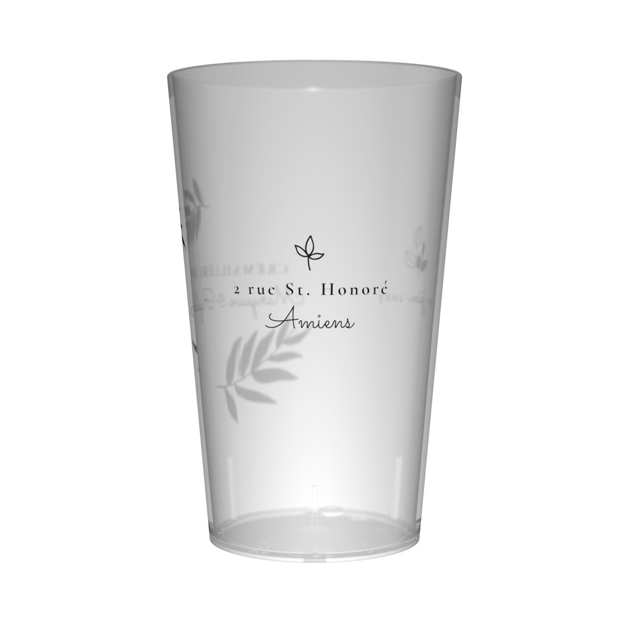Gobelet personnalisé Crémaillère Minimaliste 2