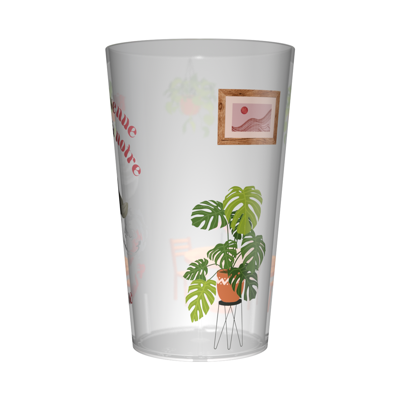 Gobelet personnalisé Crémaillère Déco 2