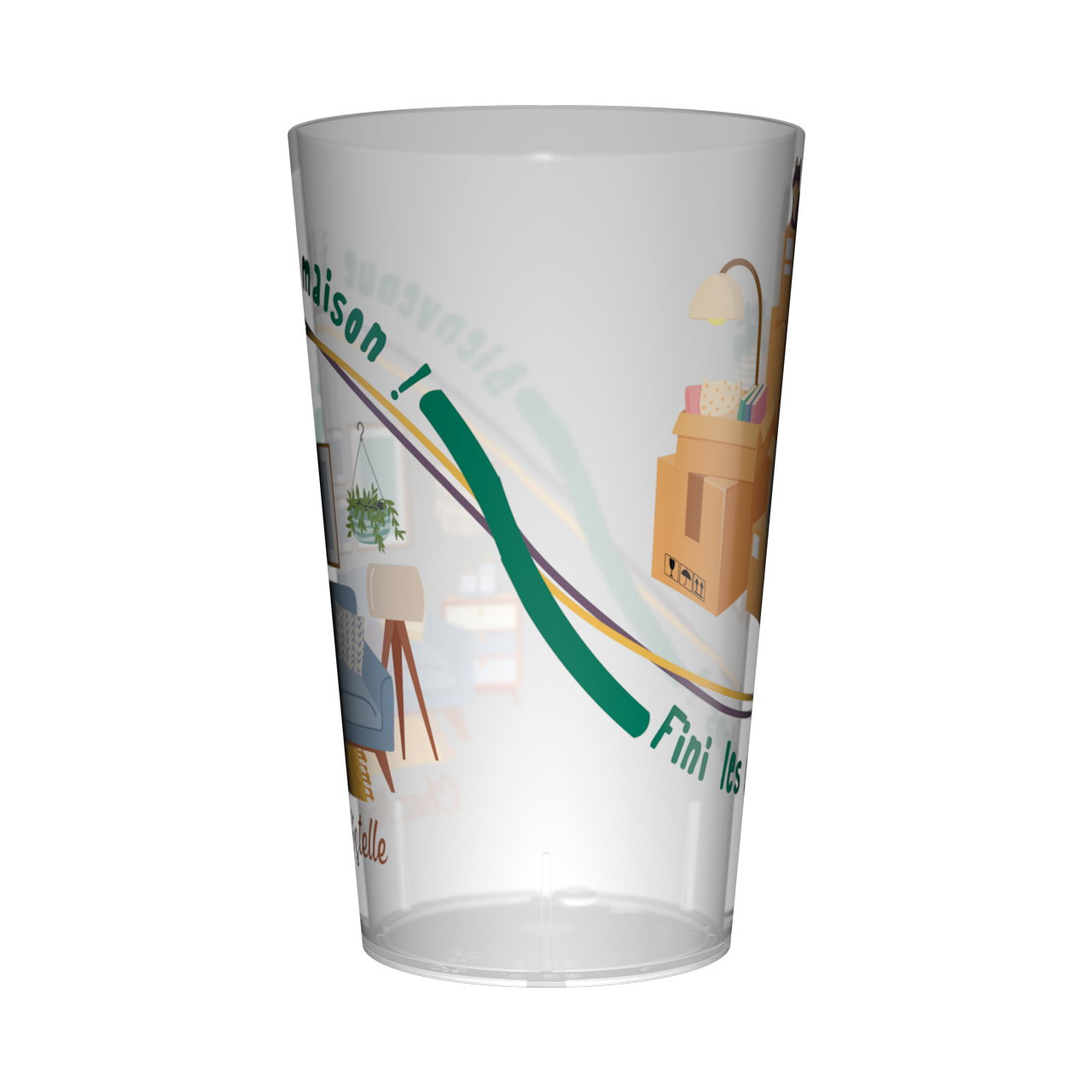 Gobelet personnalisé Crémaillère Cartons 2