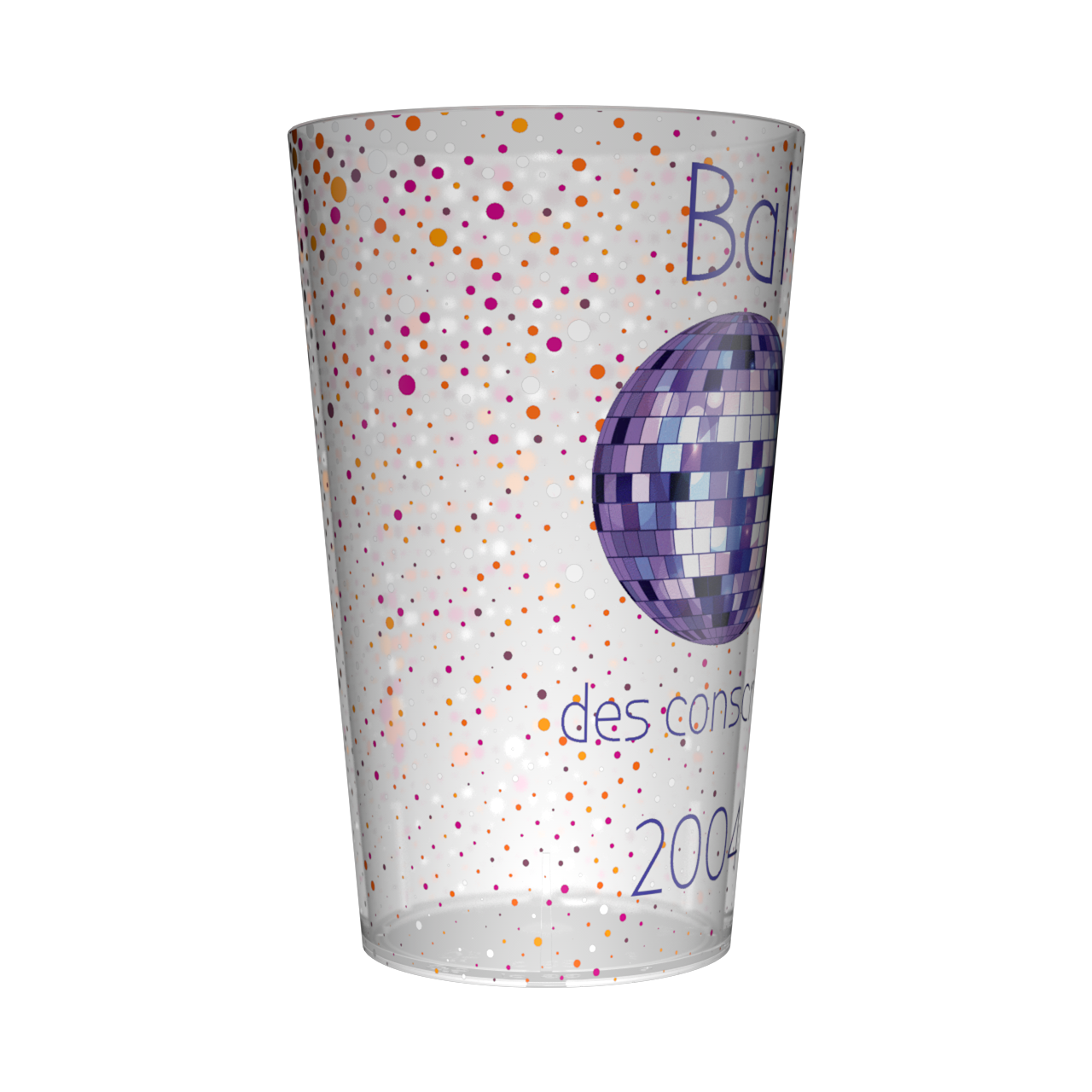 Gobelet personnalisé Conscrit Disco 4