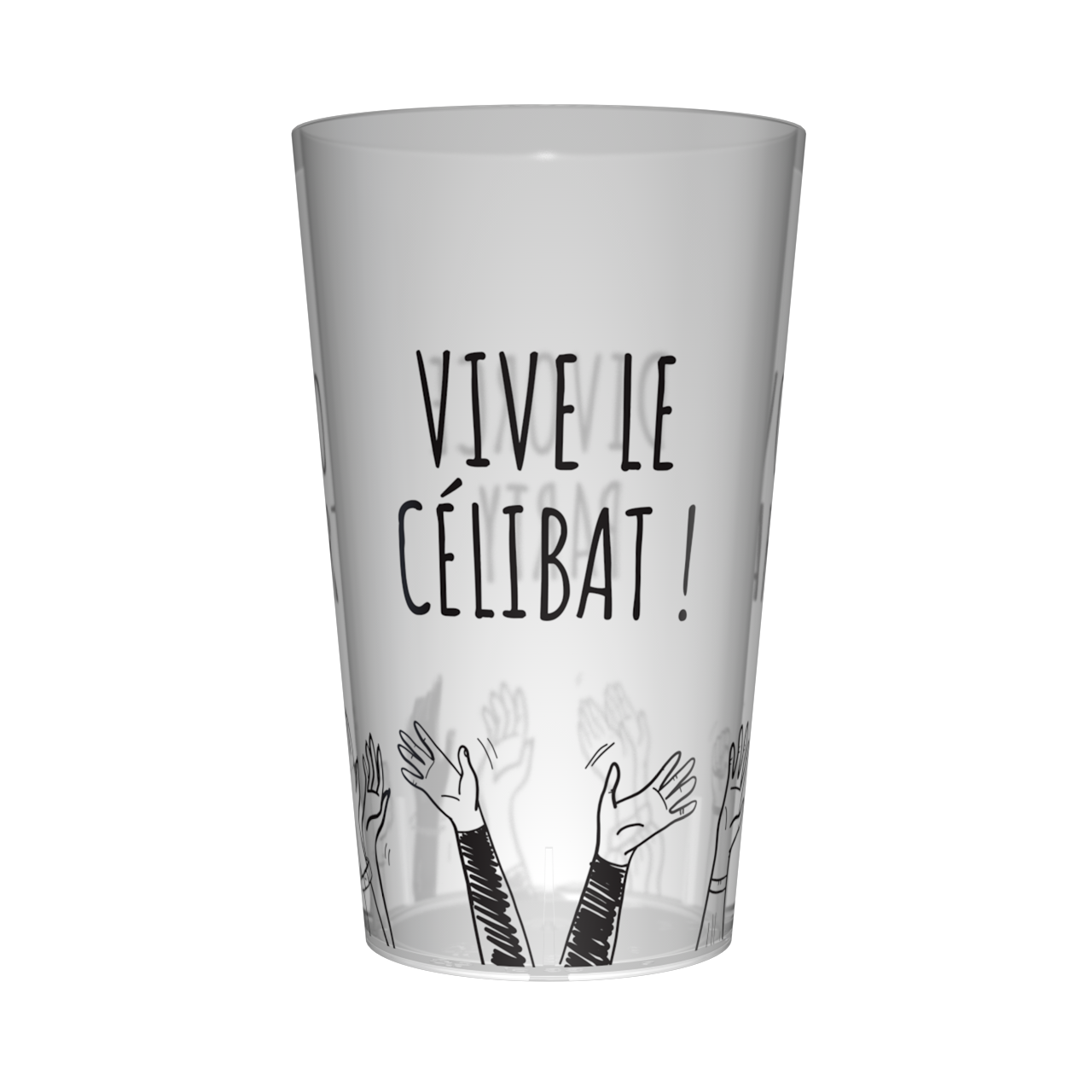 Gobelet personnalisé Divorce Party Holà 2