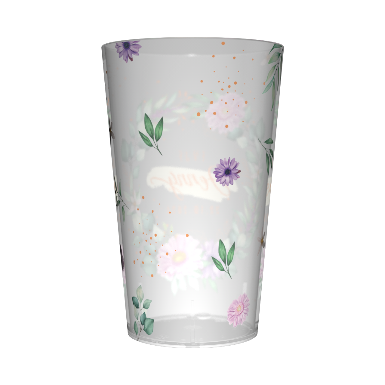 Gobelet personnalisé pour EVJF Couronne Multicolore 2
