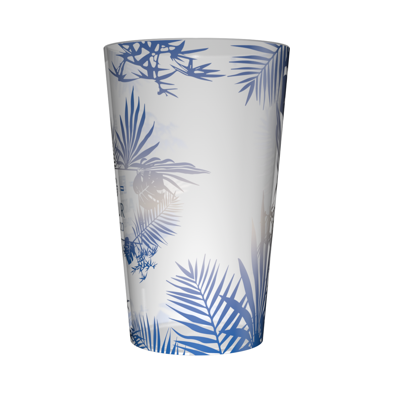 Gobelet personnalisé pour EVG Ibiza Bleu 3