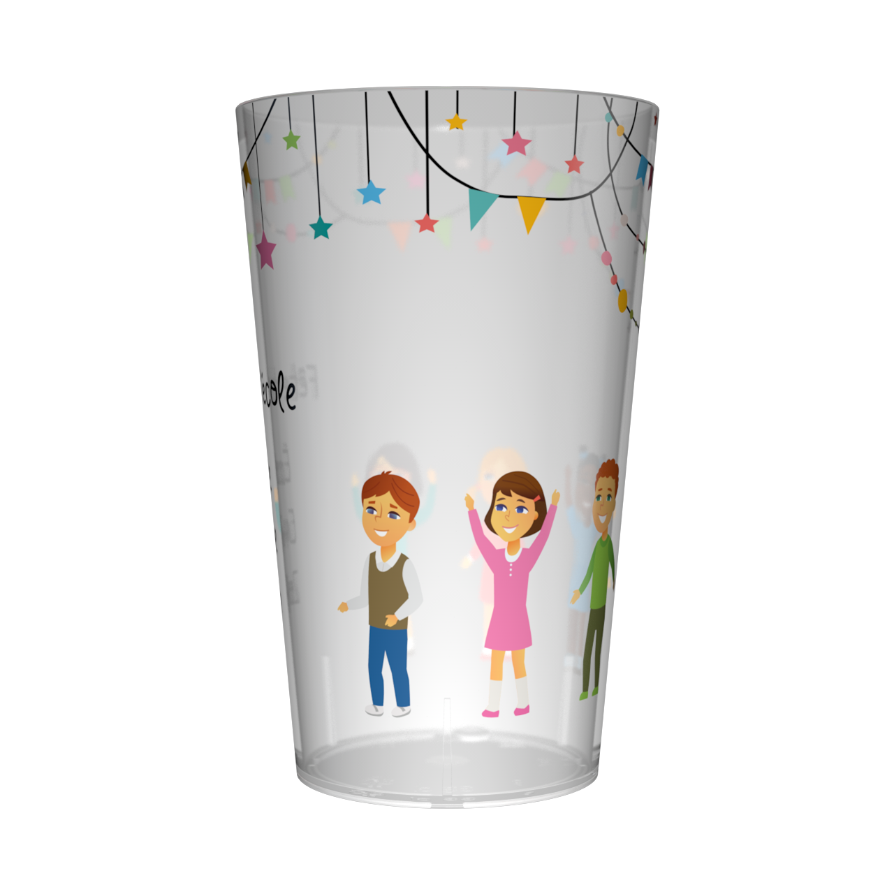 Gobelet personnalisé Fête des écoles Danse 3