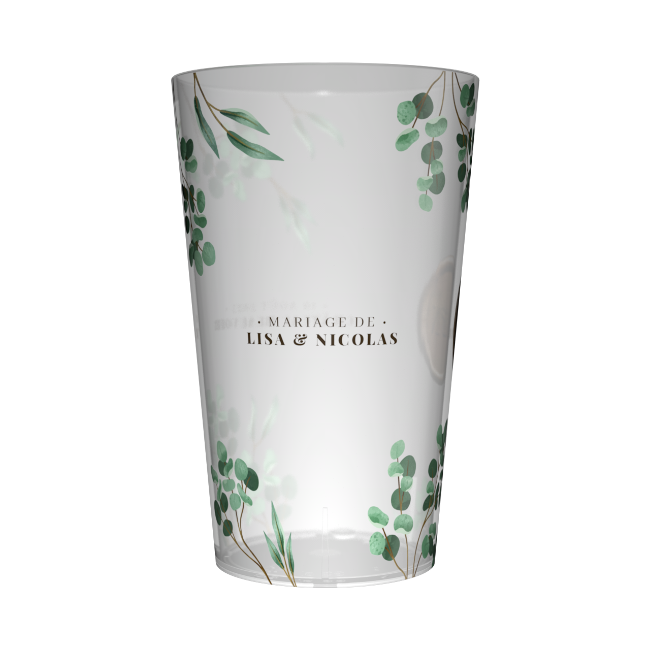 Gobelet personnalisé Mariage Cachet de Cire 3