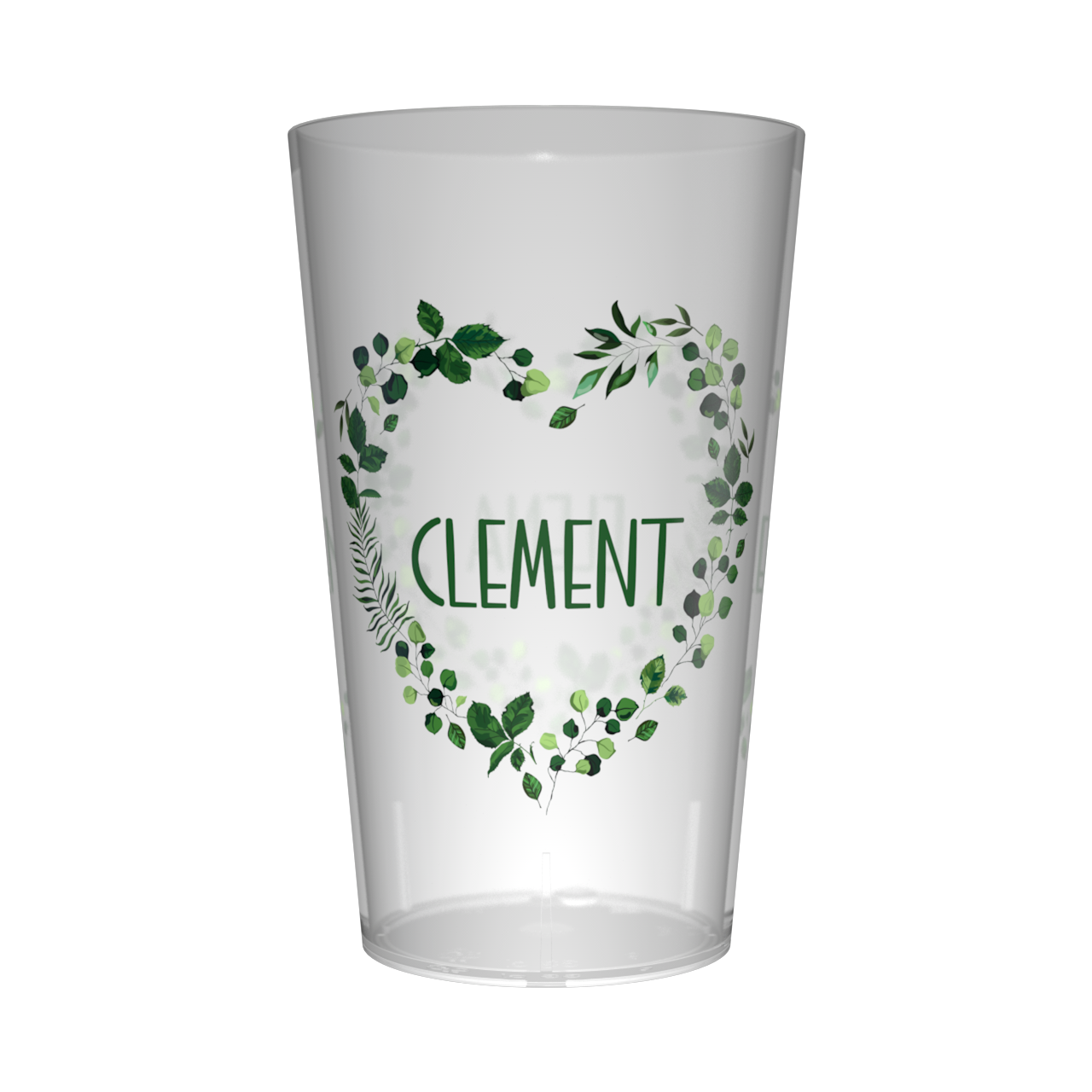 Gobelet personnalisé Mariage Cœur Nature 2