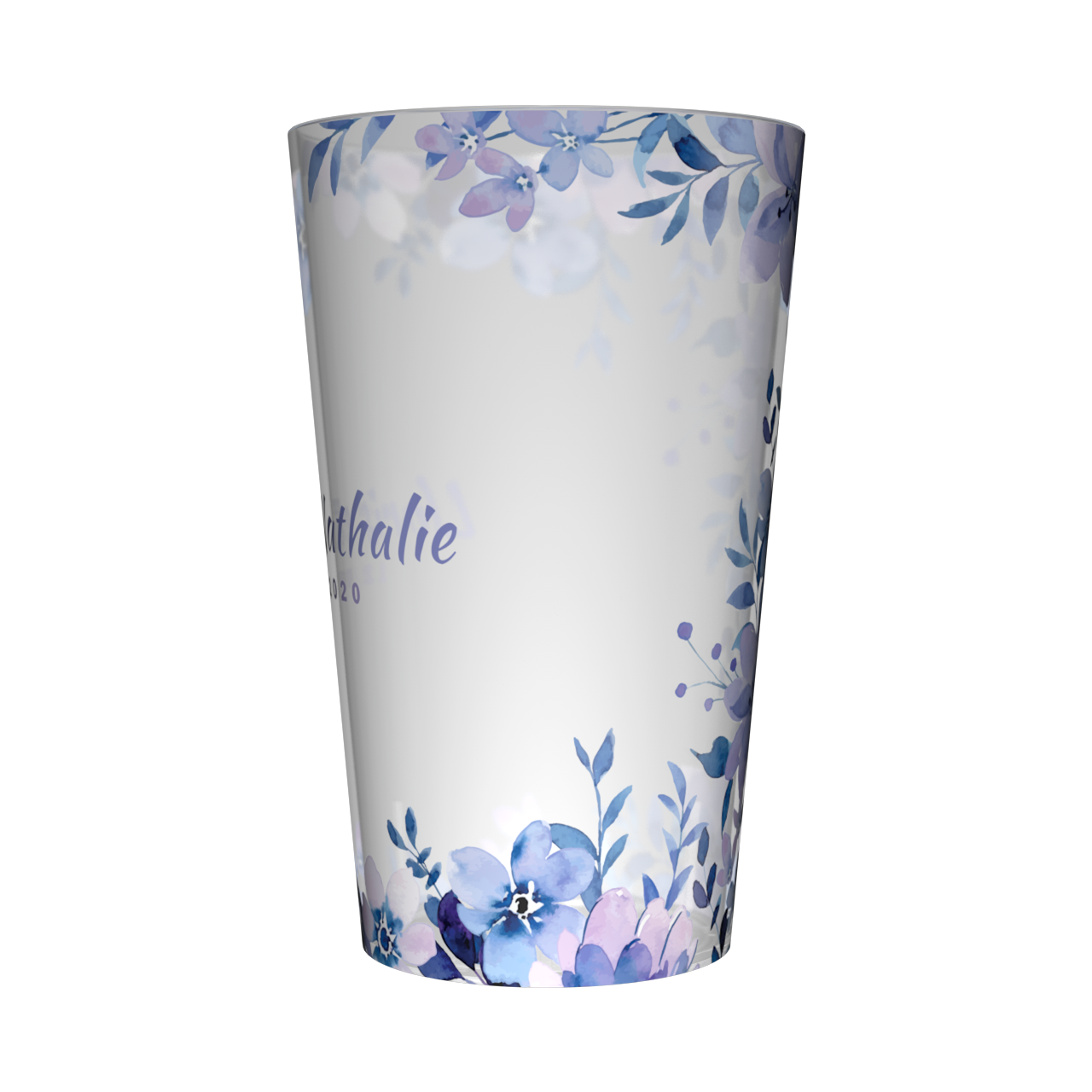 Gobelet personnalisé Mariage Champêtre Violet
