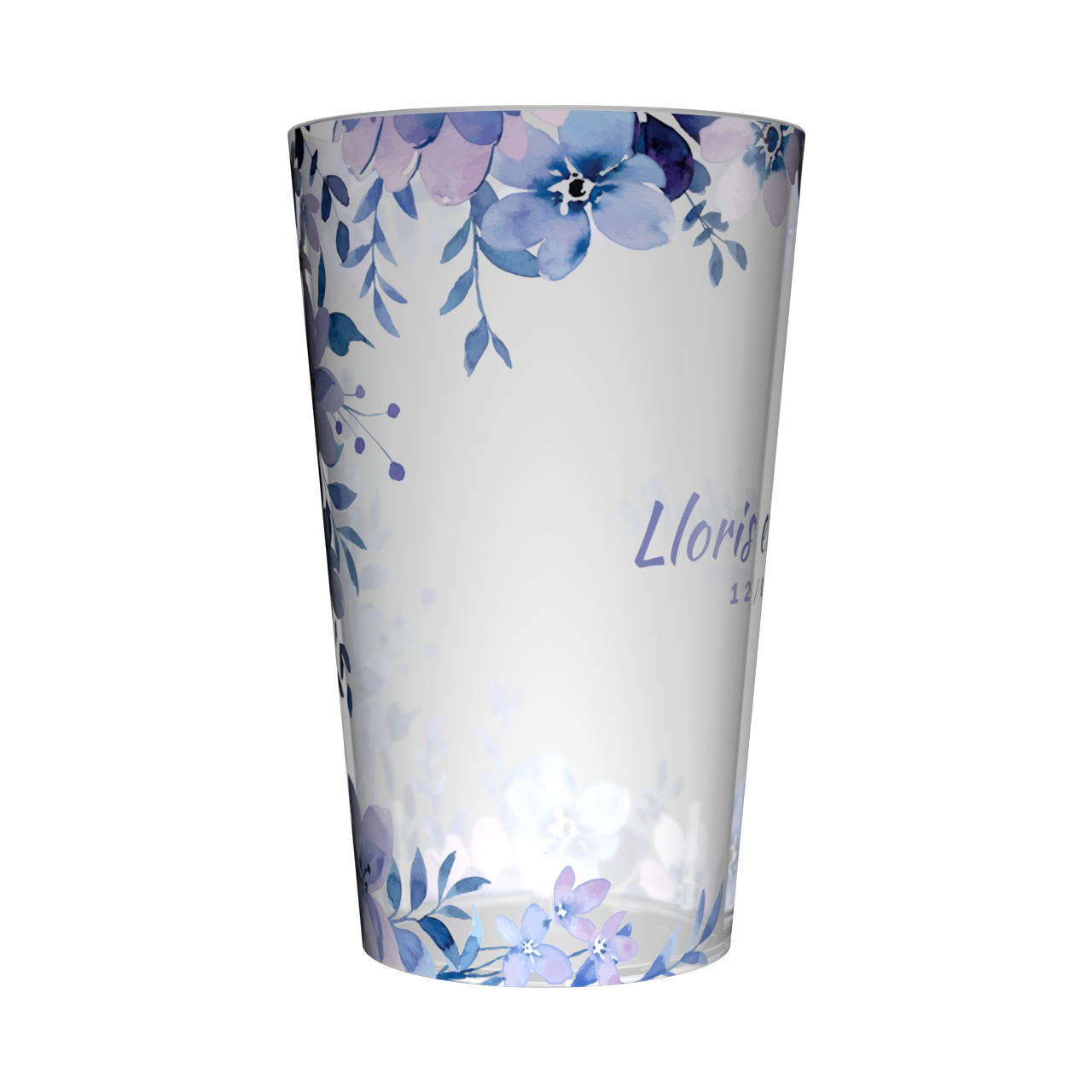 Gobelet personnalisé Mariage Champêtre Violet 2