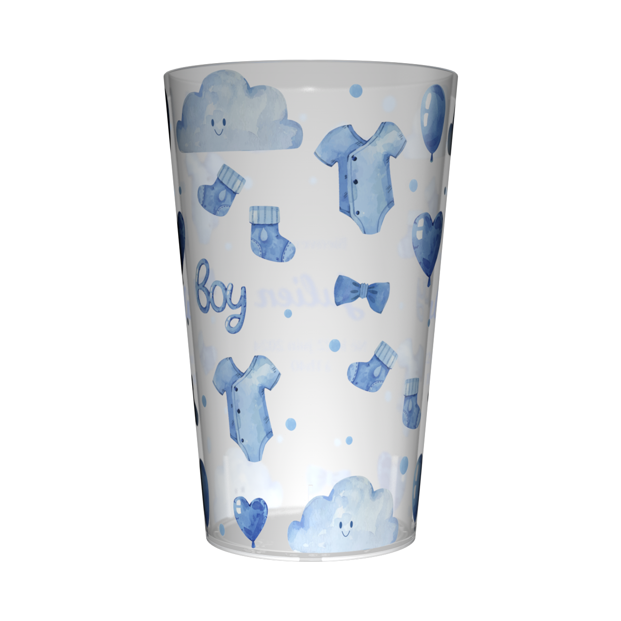 Gobelet personnalisé Naissance Accessoires Bleus 3