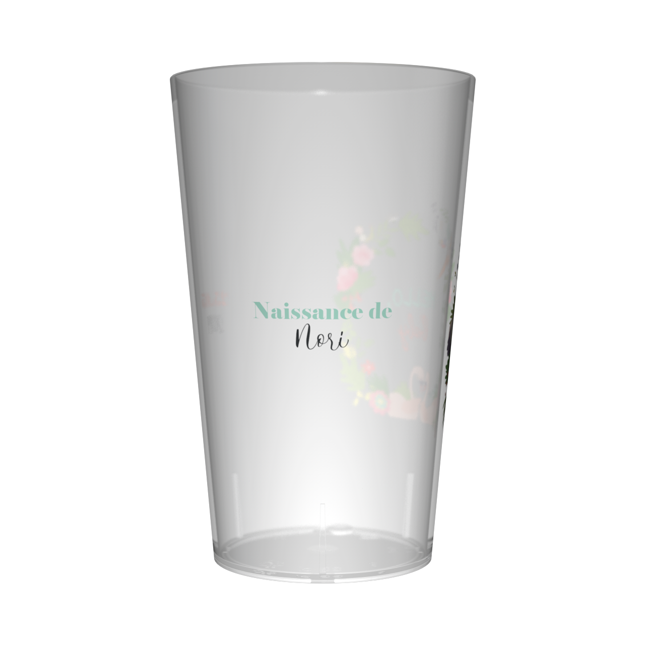 Gobelet personnalisé Naissance Champêtre 2