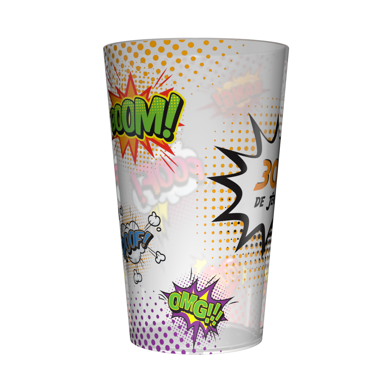 Gobelet personnalisé Soirée BOOM 2