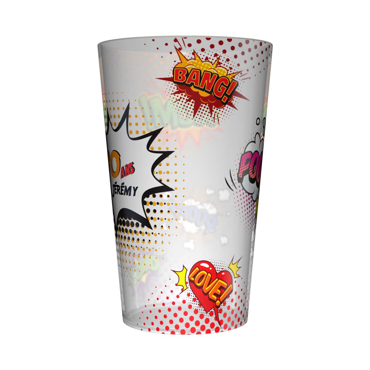 Gobelet personnalisé Soirée BOOM 4