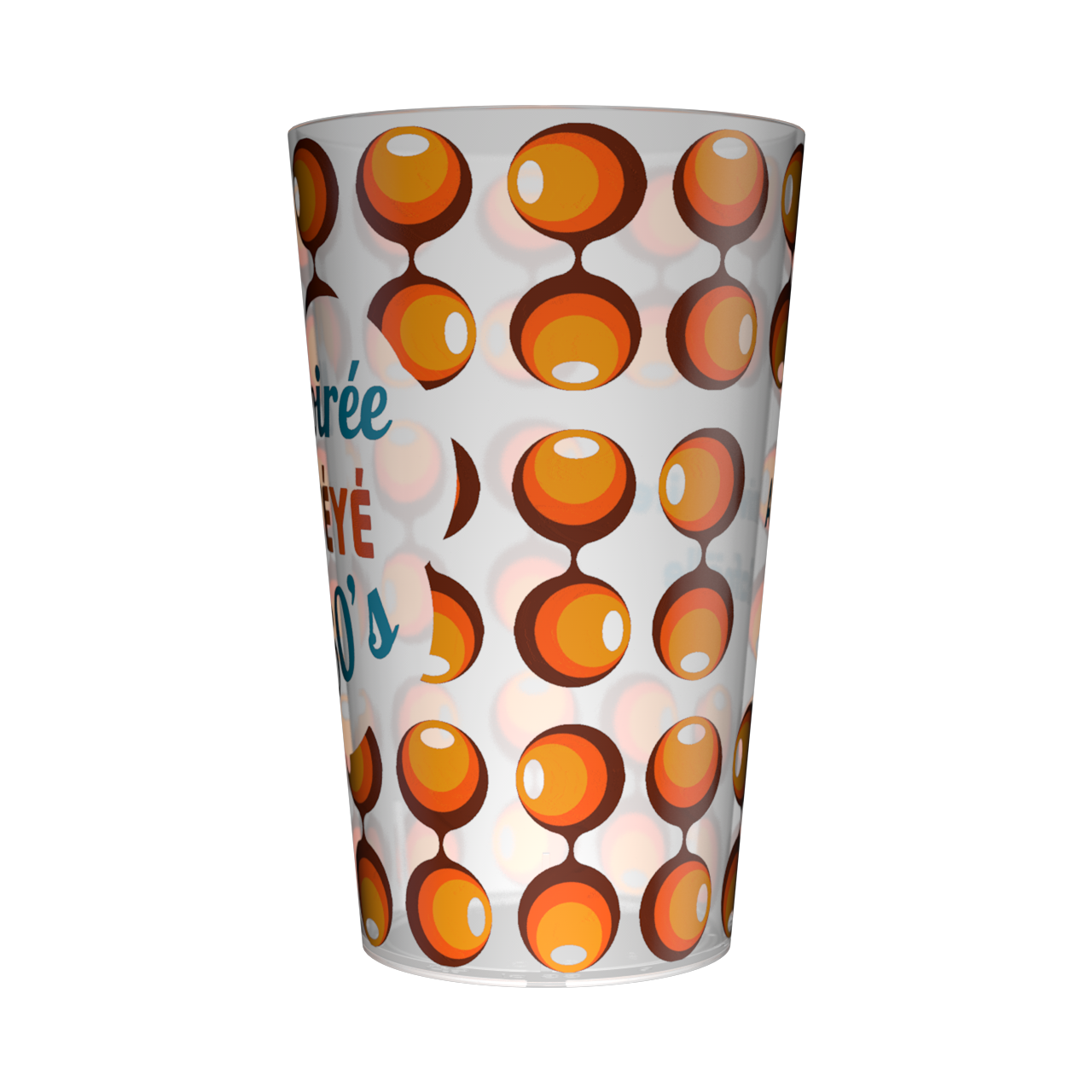 Gobelet personnalisé Soirée Yéyé 2