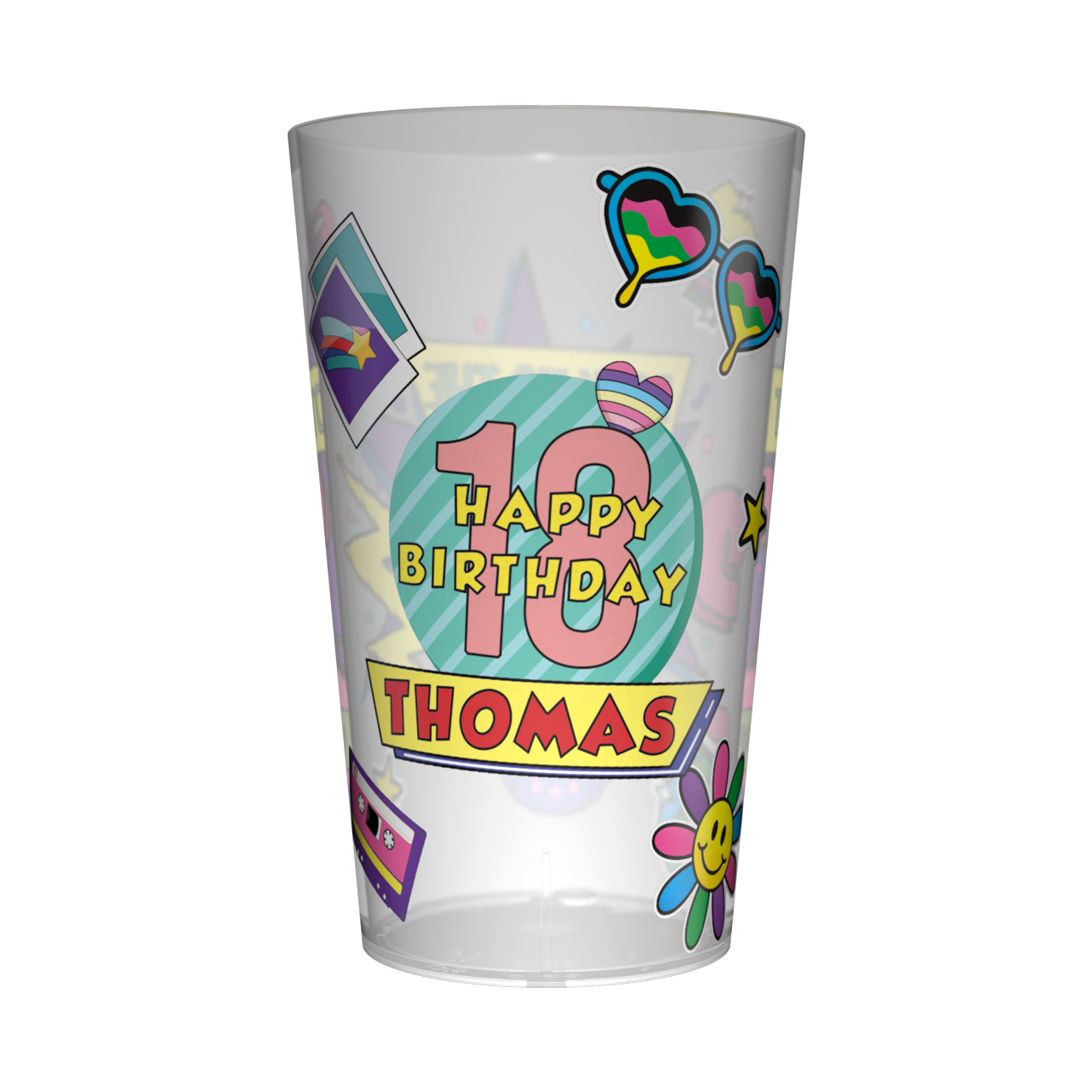 Gobelet personnalisé Soirée Back to the 90's 3