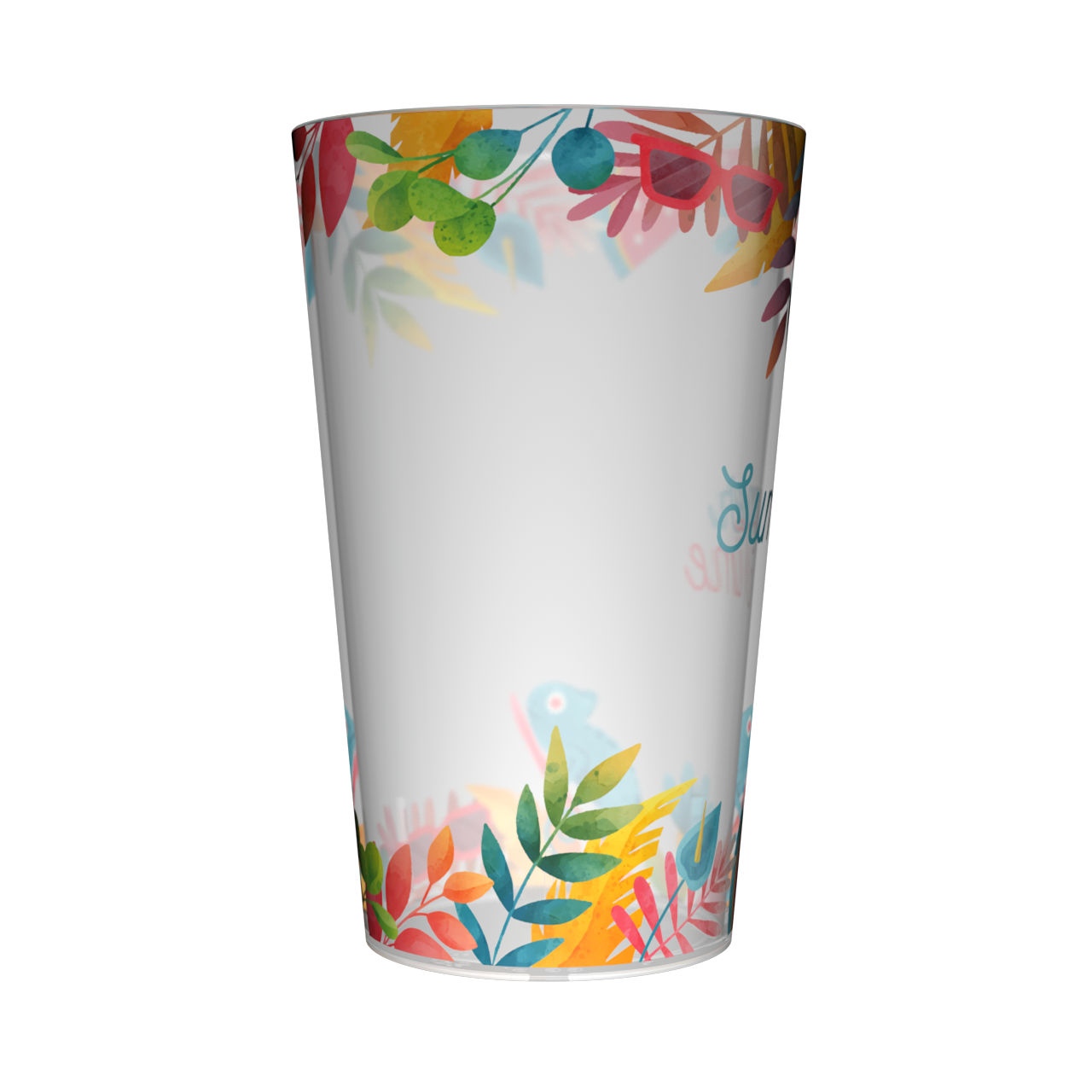 Gobelet personnalisé Summer Multicolore 2