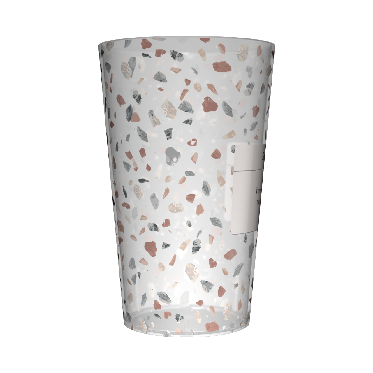 Gobelet personnalisé Tendance Terrazzo 2