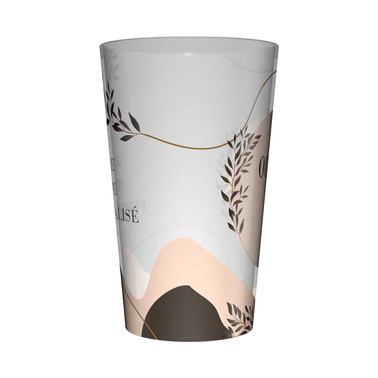 Gobelet personnalisé Tendance Minimaliste 2