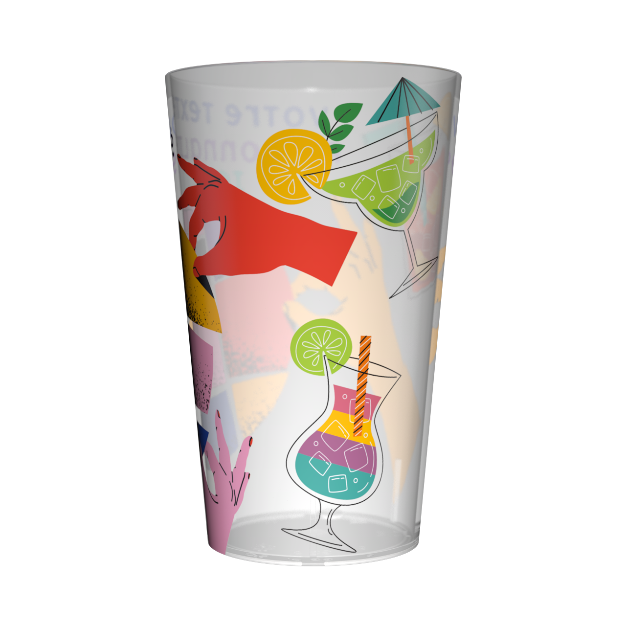Gobelet personnalisé Tendance Cocktail 2