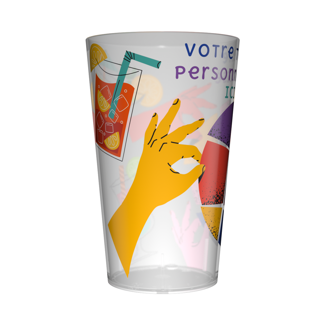 Gobelet personnalisé Tendance Cocktail 4