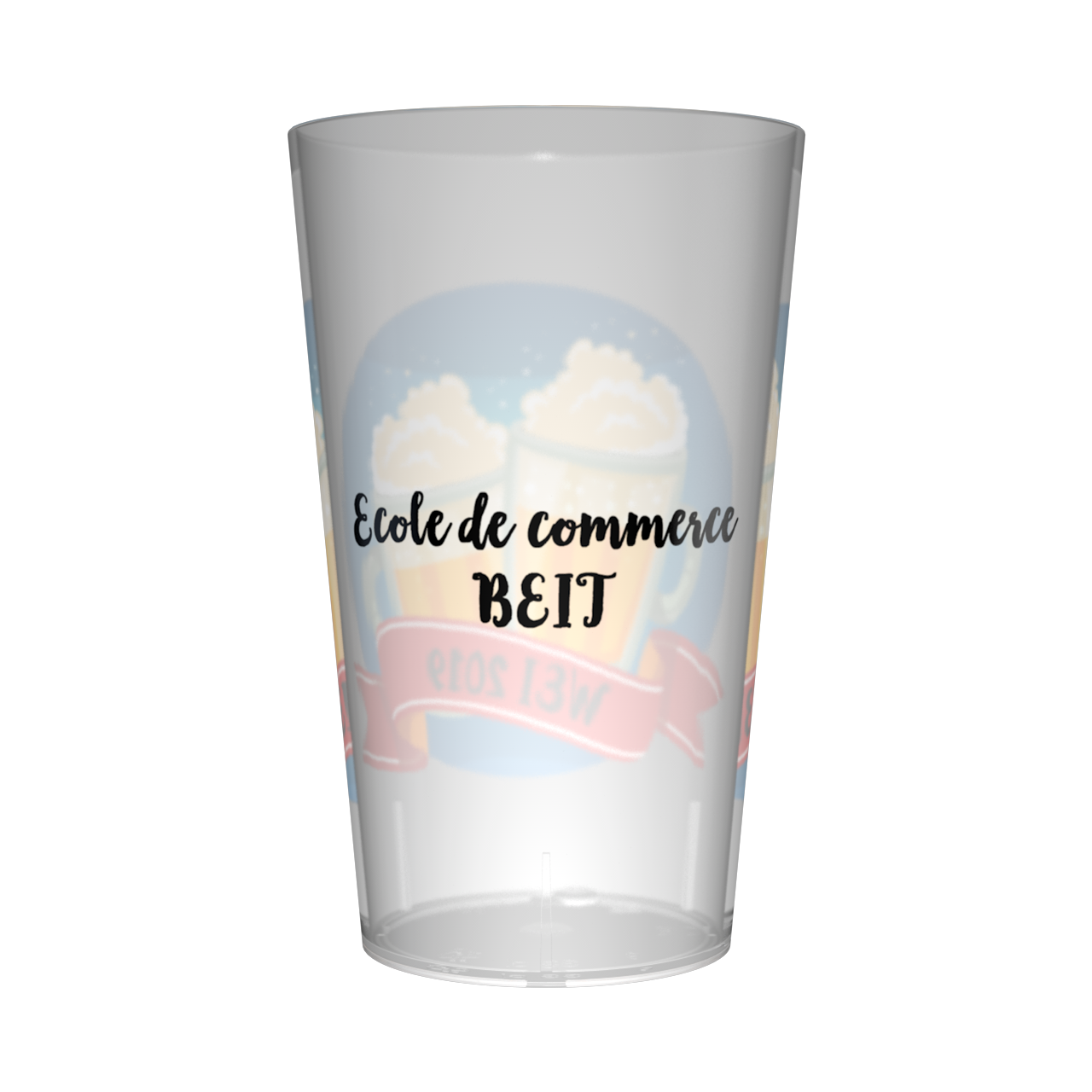 Gobelet personnalisé Week-end Intégration Bières 2