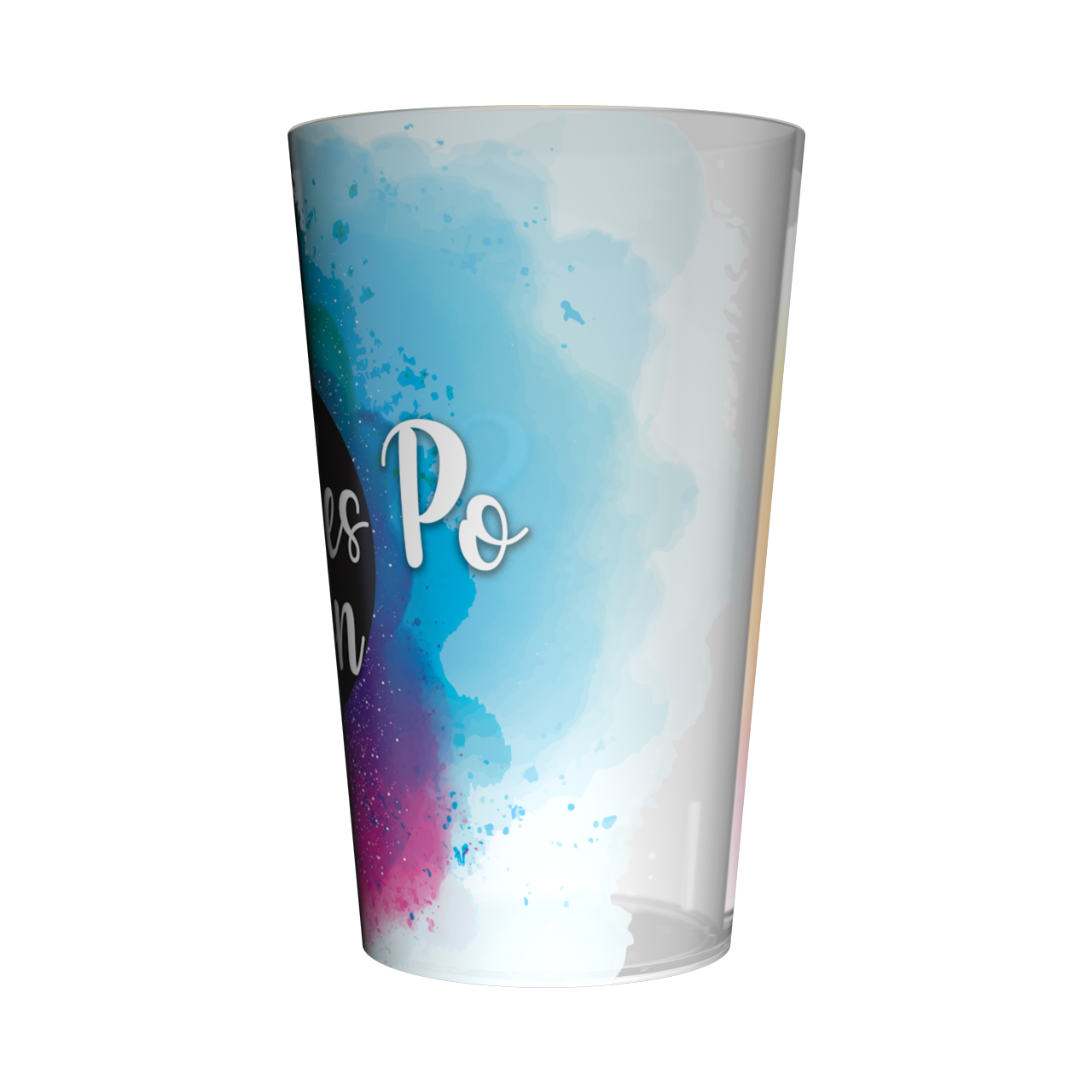 Gobelet personnalisé Week-end Intégration Coloré 3