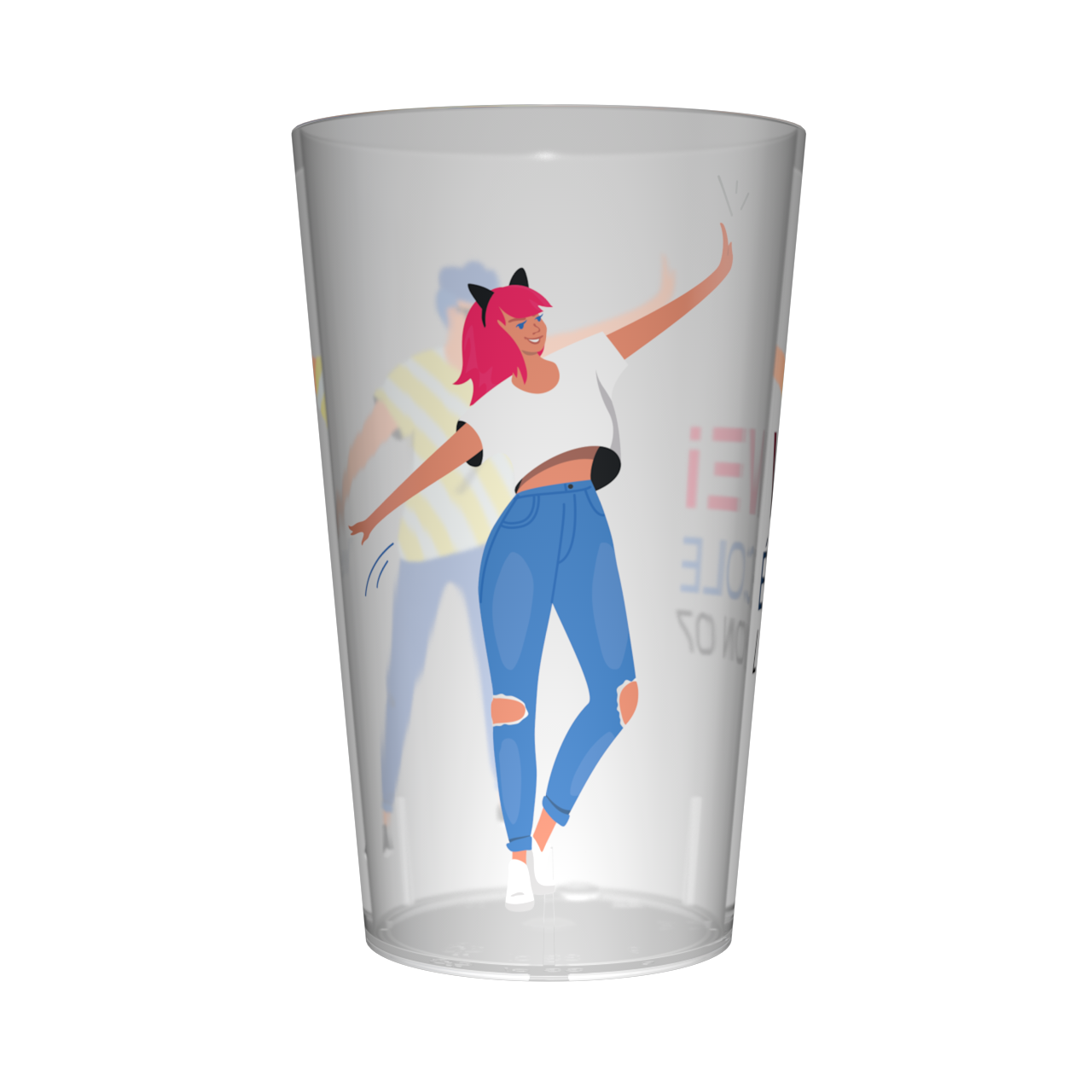 Gobelet personnalisé Week-end Intégration Danseurs 3