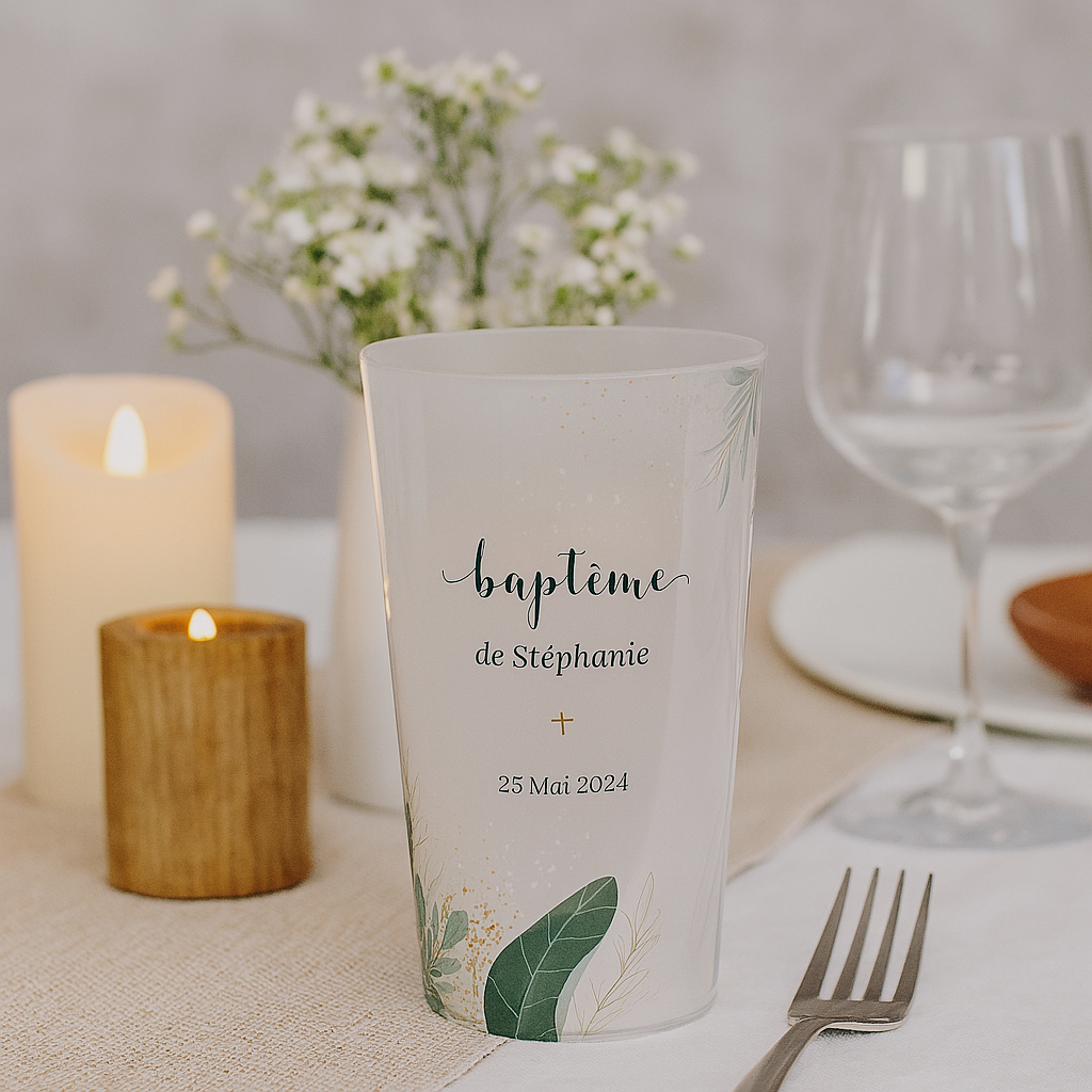 gobelet bapteme